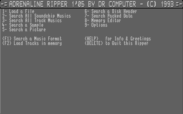 Adrenaline Ripper atari screenshot